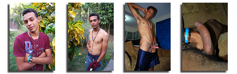 Hot uncut 18 year old Latin boy cock